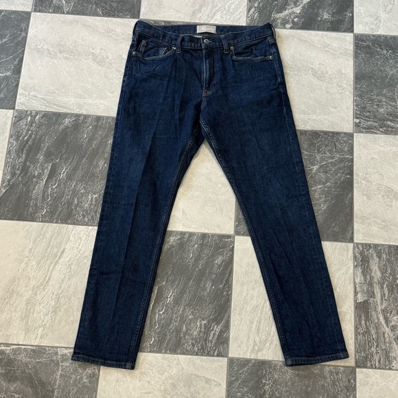 EUC Everlane The Selvedge Slim-Fit Jean -‎ Indigo Rinse - 33x32 - Picture 1 of 8